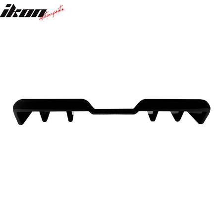 Fits 15-21 Subaru WRX HT Style Rear Bumper Diffuser Lip W/ 4-Fin ABS Gloss Black