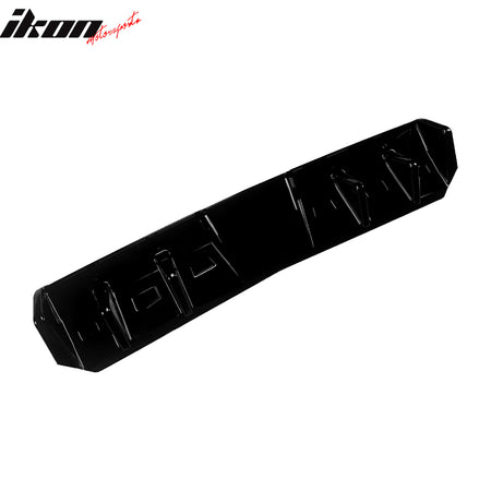 Fits 15-21 Subaru WRX HT Style Rear Bumper Diffuser Lip W/ 4-Fin ABS Gloss Black