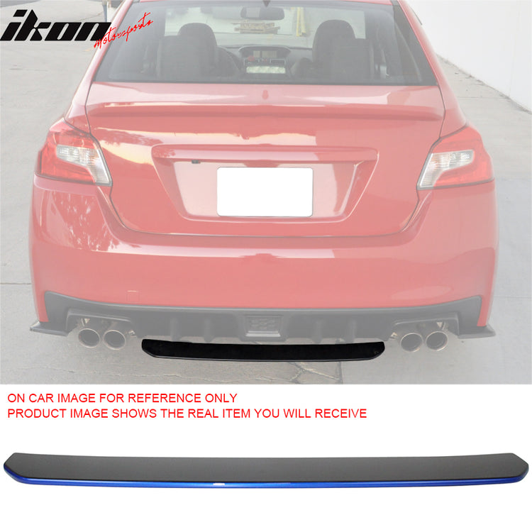 Fits 15-21 Subaru WRX STI Style Rear Bumper Lip Diffuser Painted #K7X ...