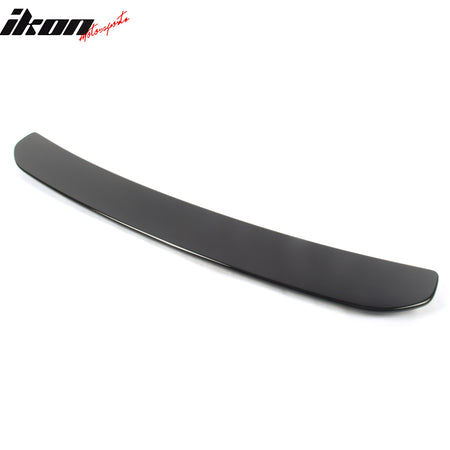 Fits 15-21 Subaru WRX & STI Style Rear Bumper Lip Diffuser Apron Gloss Black