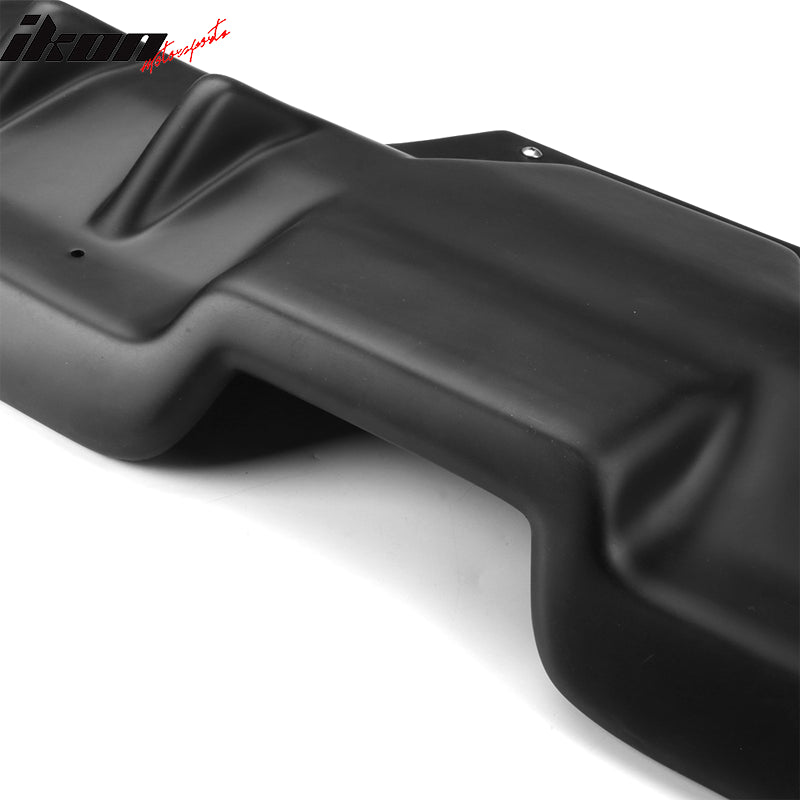 Rear Bumper Diffuser For 2022-Present Subaru WRX - JDM Style ABS Plastic, Matte Black Finish