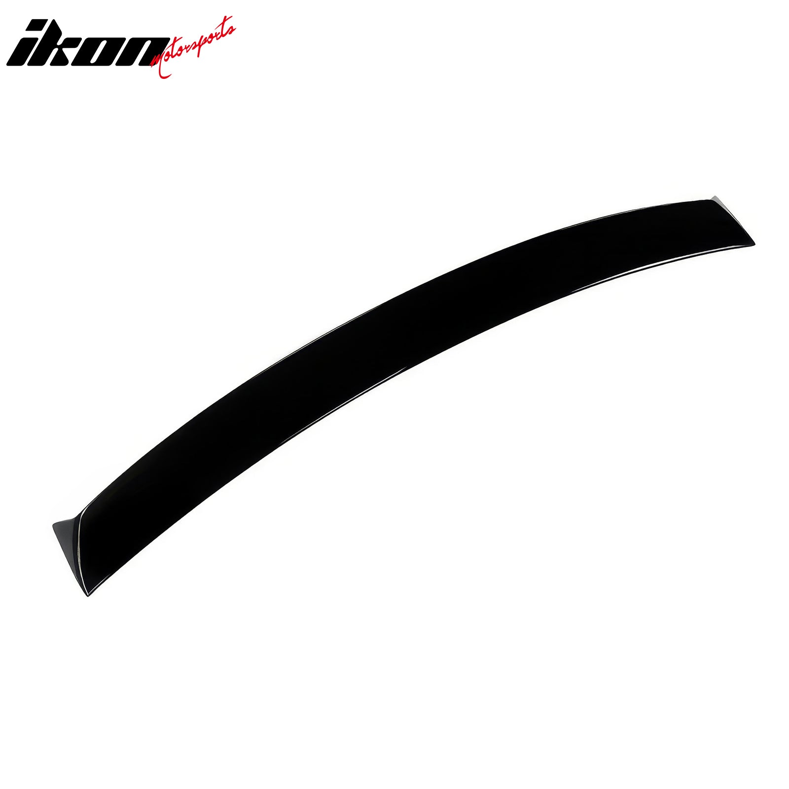 Fits 15-21 Subaru WRX 4th Gen IKON Gloss Black Rear Window Roof Spoiler Wing ABS