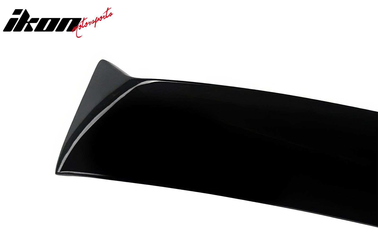 Fits 15-21 Subaru WRX 4th Gen IKON Gloss Black Rear Window Roof Spoiler Wing ABS