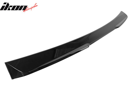 Fits 15-21 Subaru WRX STI X Style Rear Roof Spoiler Painted #D4S Crystal Black