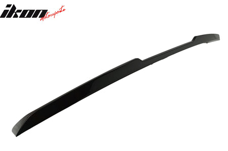 Fits 15-21 Subaru WRX STI X Style Rear Roof Spoiler Painted #D4S Crystal Black