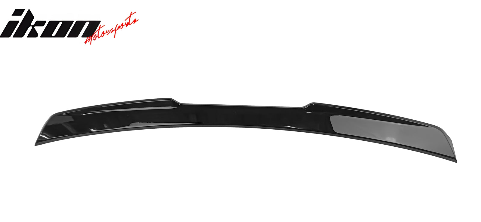 Fits 15-21 Subaru WRX STI X Style Rear Roof Spoiler Painted #D4S Crystal Black