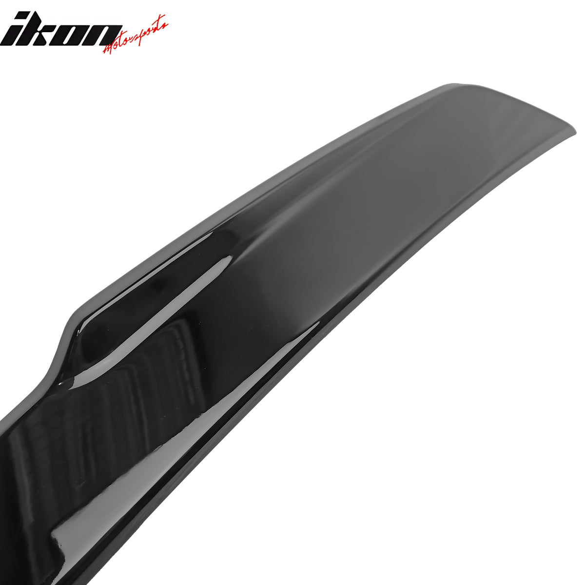 Fits 15-21 Subaru WRX STI X Style Rear Roof Spoiler Painted #D4S Crystal Black