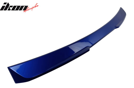Fits 15-21 Subaru WRX STI X Style Rear Roof Spoiler Wing Painted #K7X Wr Blue