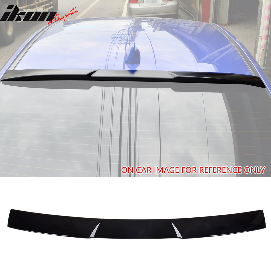 2015-2021 Subaru WRX STI Style Gloss Black Rear Roof Spoiler Wing ABS