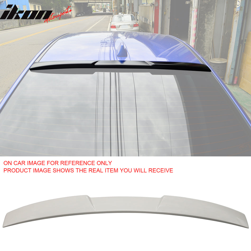 2015-2021 Subaru WRX STI Style Painted Pearl White Roof Spoiler ABS