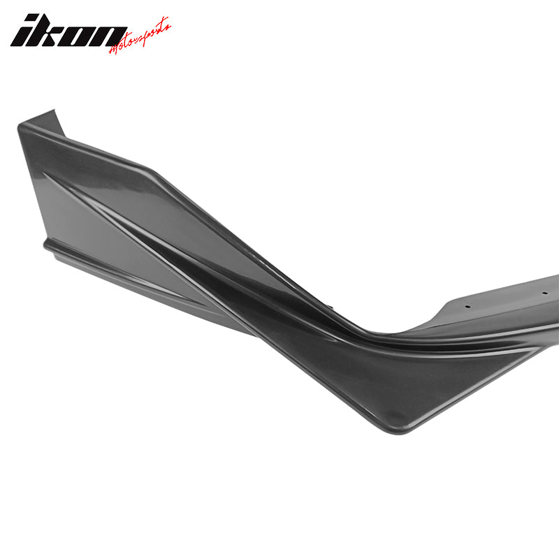 Fits 15-21 Subaru WRX STI S208 Style Front Bumper Lip Spoiler Unpainted PP 3PCS