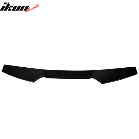 Fits 15-21 Subaru WRX & STI V2 Style Rear Roof Spoiler Wing Painted #D4S Black