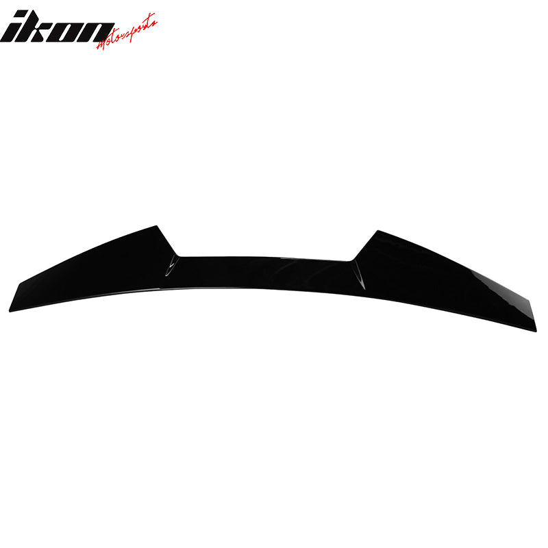 Fits 15-21 Subaru WRX & STI V2 Style Rear Roof Spoiler Wing Painted #D4S Black