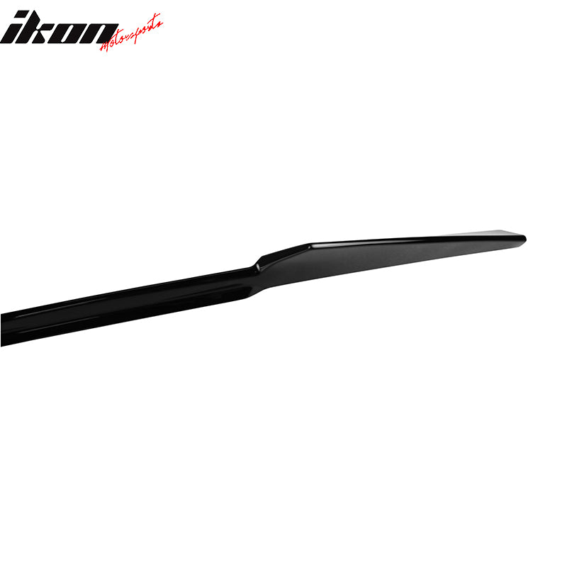 Fits 15-21 Subaru WRX & STI V2 Style Rear Roof Spoiler Wing Painted #D4S Black