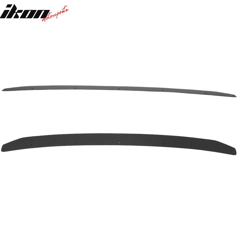 2015 - 2021 Subaru WRX Trunk Rear Spoiler Gurney Flap AluminumPainted WCH Sapphire Blue PearlIkon Motorsports