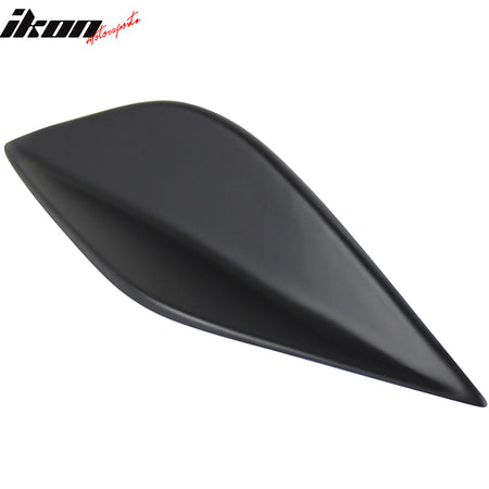 Fits 15-21 Subaru WRX & STI DTO Style Matte Black Trunk Spoiler Side Fins Add on