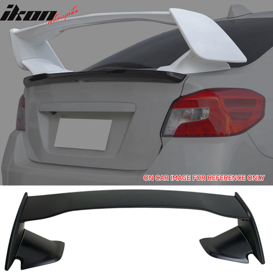 2015-2021 Subaru WRX & STI Style Unpainted 5PCS Rear Trunk Spoiler ABS