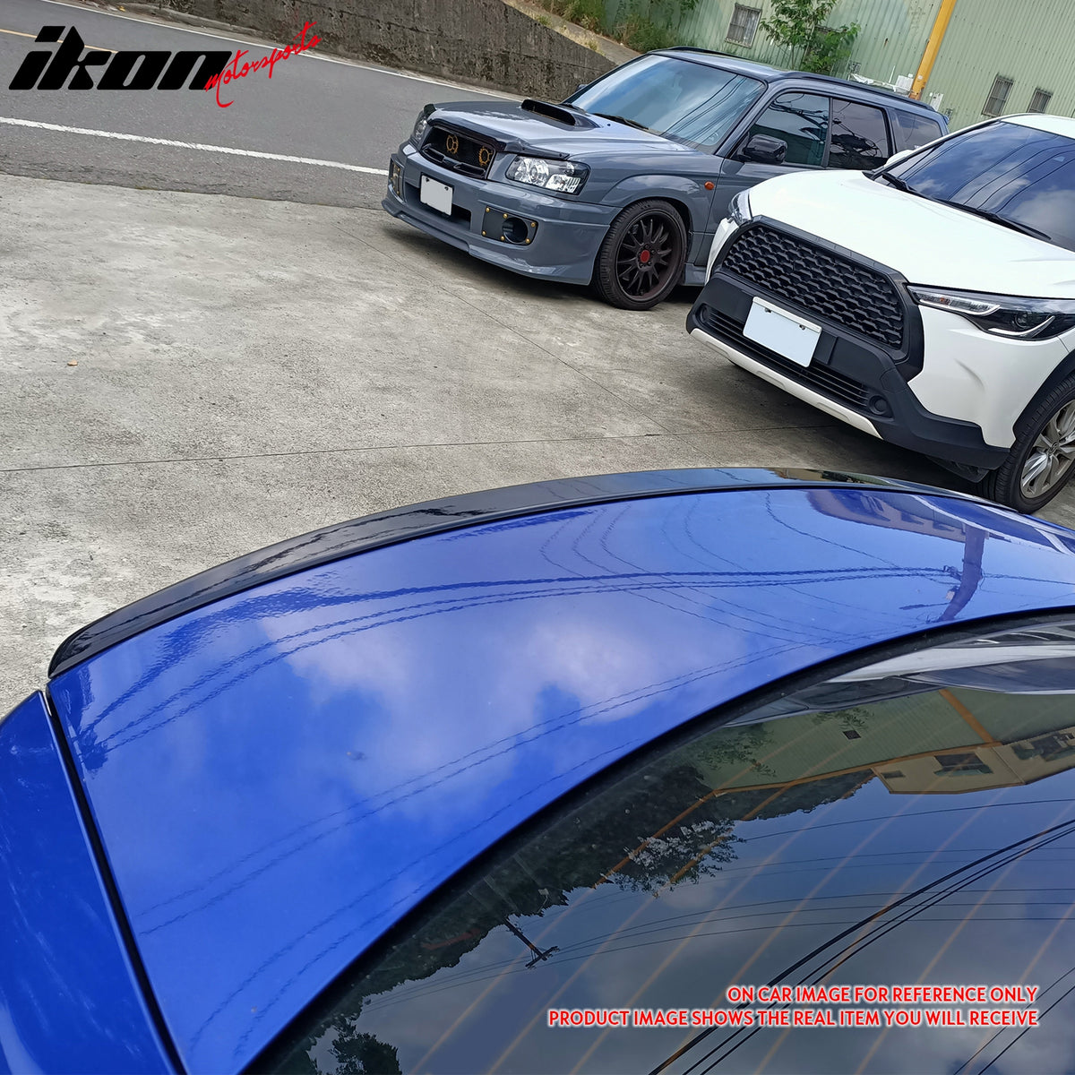 Fits 12-16 Subaru Impreza & 15-21 WRX D2 Style Trunk Spoiler Painted #D4S Black