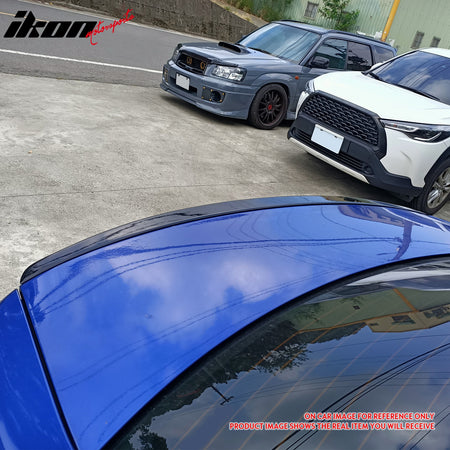 Fits 12-16 Subaru Impreza & 15-21 WRX D2 Style Trunk Spoiler Painted #D4S Black