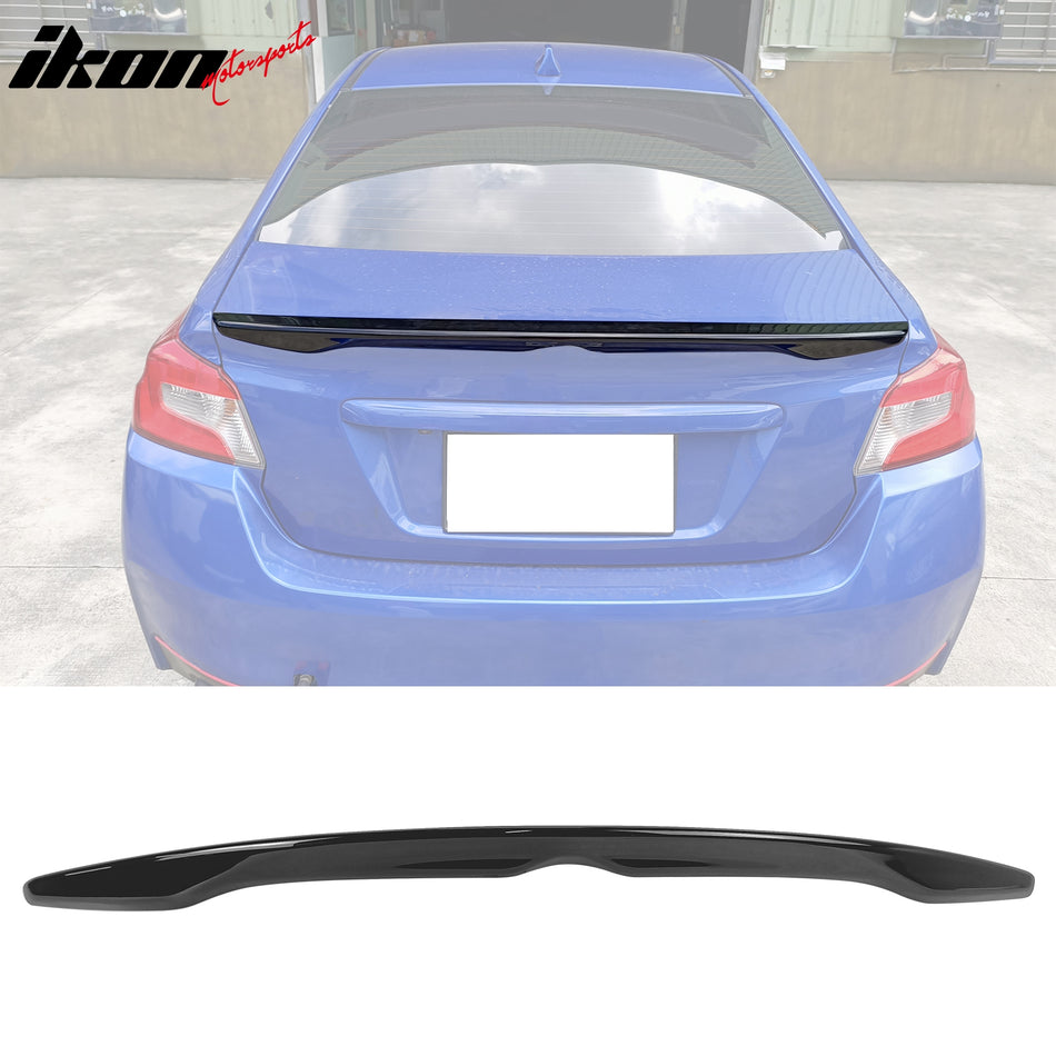 2015-2021 Subaru WRX 2012-2016 Impreza D2 Gloss Black Trunk Spoiler