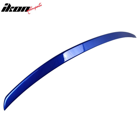 Fits 12-16 Subaru Impreza 15-21 WRX STI D2 Style Trunk Spoiler Painted #K7X Blue