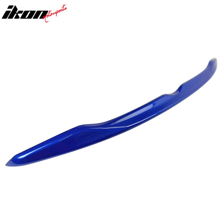 Fits 12-16 Subaru Impreza 15-21 WRX STI D2 Style Trunk Spoiler Painted #K7X Blue
