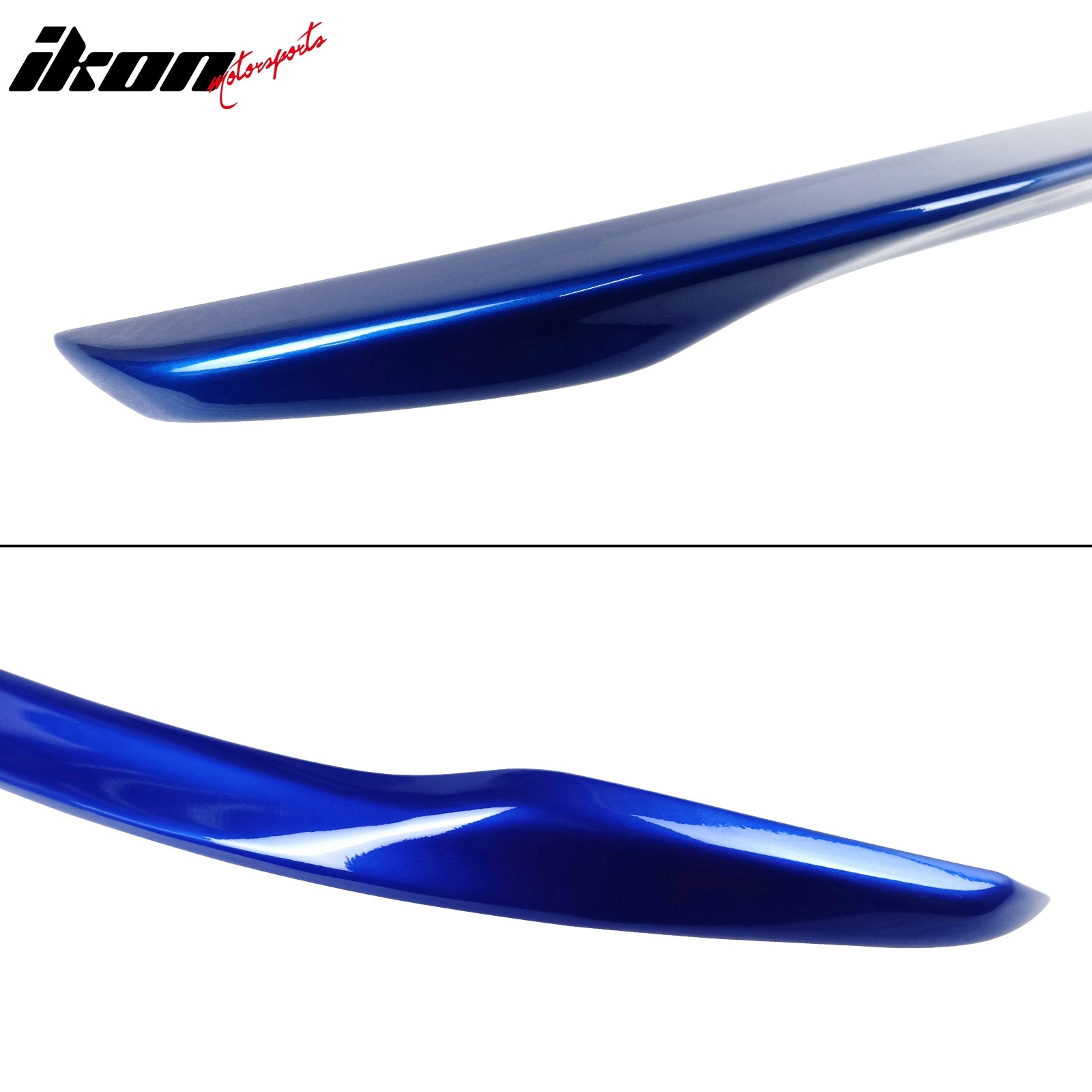Fits 12-16 Subaru Impreza 15-21 WRX STI D2 Style Trunk Spoiler Painted #K7X Blue