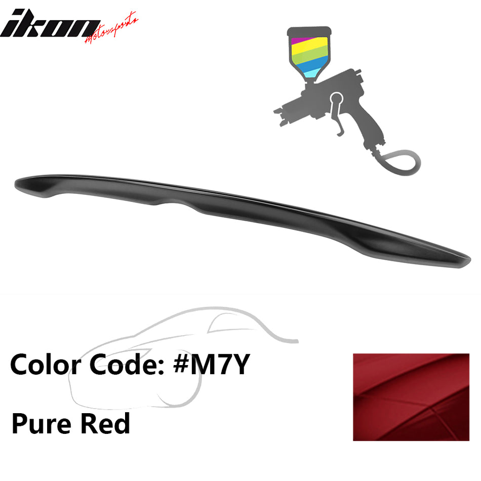 2015-2021 Subaru WRX 2012-2016 Impreza D2 Painted #M7Y Trunk Spoiler