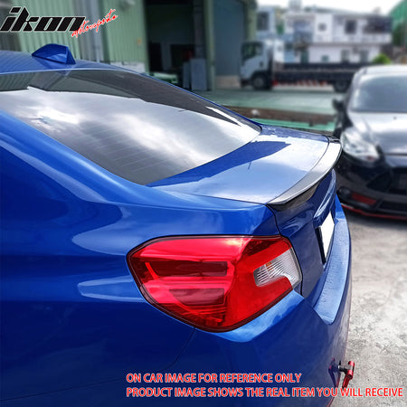 Xpert-Tuning ABS Duckbill Trunk Spoiler For 2015-2021 Subaru WRX STI & 2012-2016 Impreza Sedan – Unpainted FRP, D-Style
