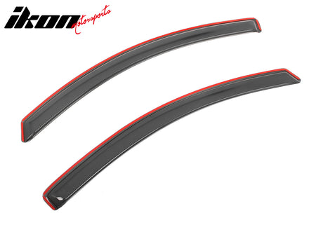 Fits 15-22 Chevy Colorado GMC Canyon Extended Cab Window Visors Guard In-Channel