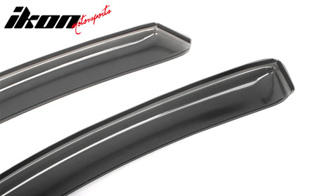 Fits 15-22 Chevy Colorado GMC Canyon Extended Cab Window Visors Guard In-Channel