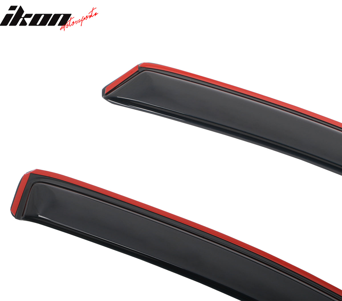 Fits 15-22 Chevy Colorado GMC Canyon Crew Cab Window Visors Deflector In-Channel