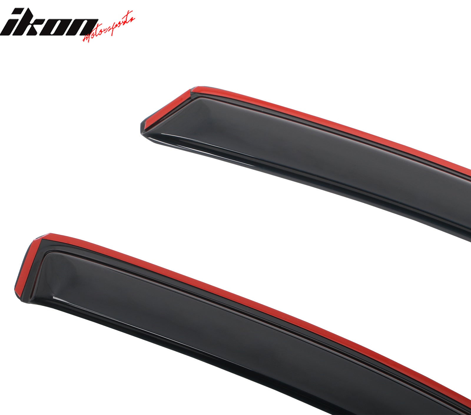 Fits 15-22 Chevy Colorado GMC Canyon Crew Cab Window Visors Deflector In-Channel