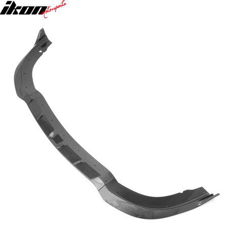 IKON MOTORSPORTS Front Bumper Lip, Compatible with 2015-2023 Chrysler 300, SRT Style ABS Injection Add-on Air Dam Chin Spoiler Protector Splitter 3PCS