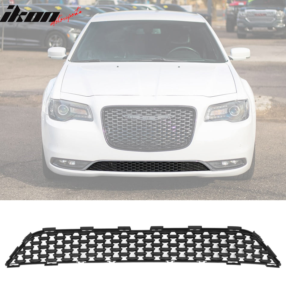 2015-2023 Chrysler 300 Matte Black 300S Sport Front Lower Grille PP