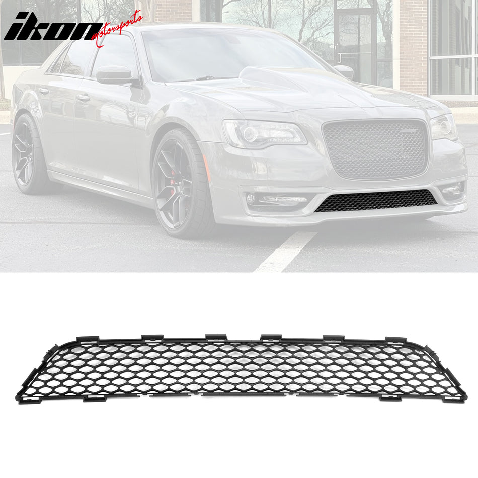 2015-2023 Chrysler 300 Matte Black SRT Front Bumper Lower Grille PP