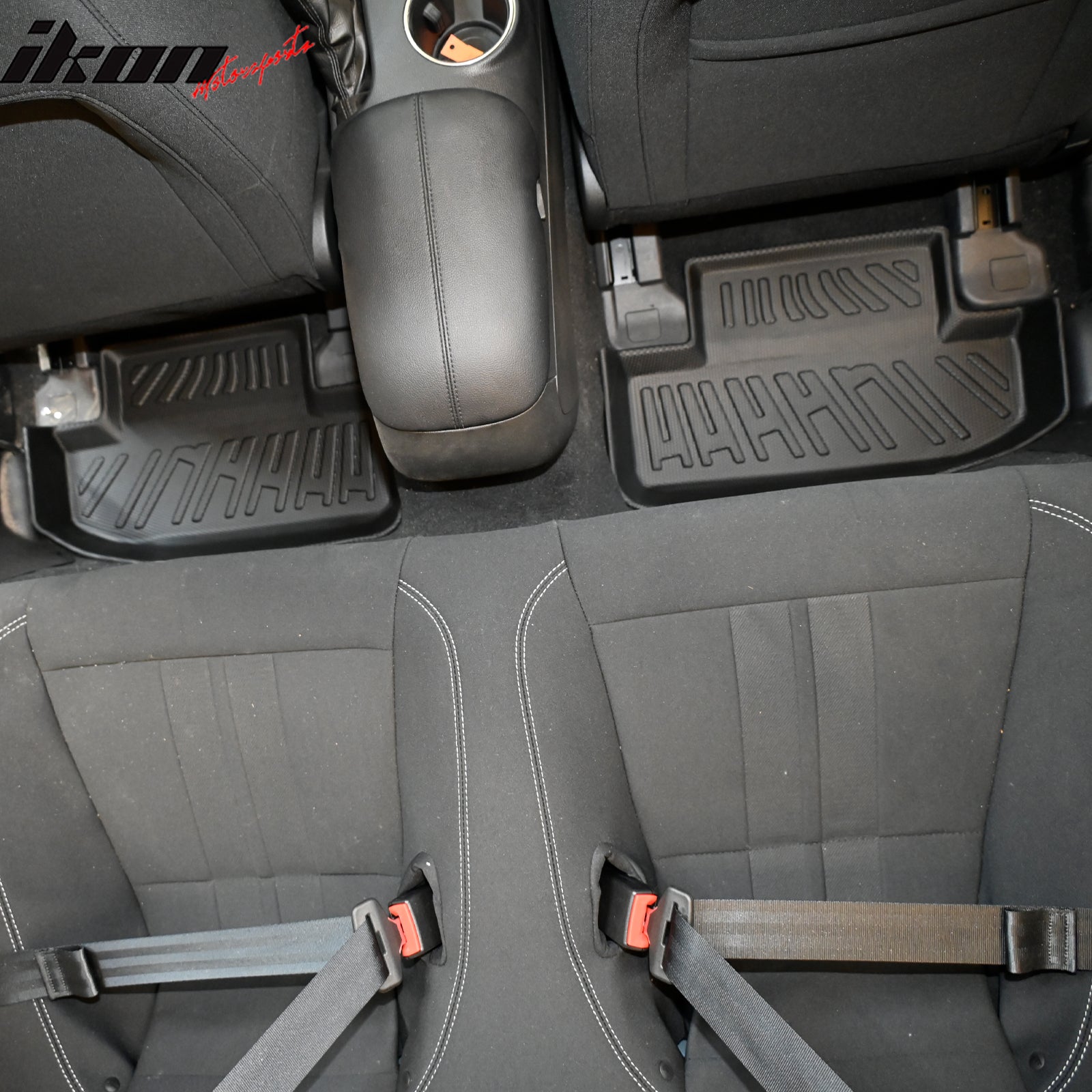 For 15-26 Ford Mustang Floor Mats All Weather Protection Trunk Liners TPE Carpet