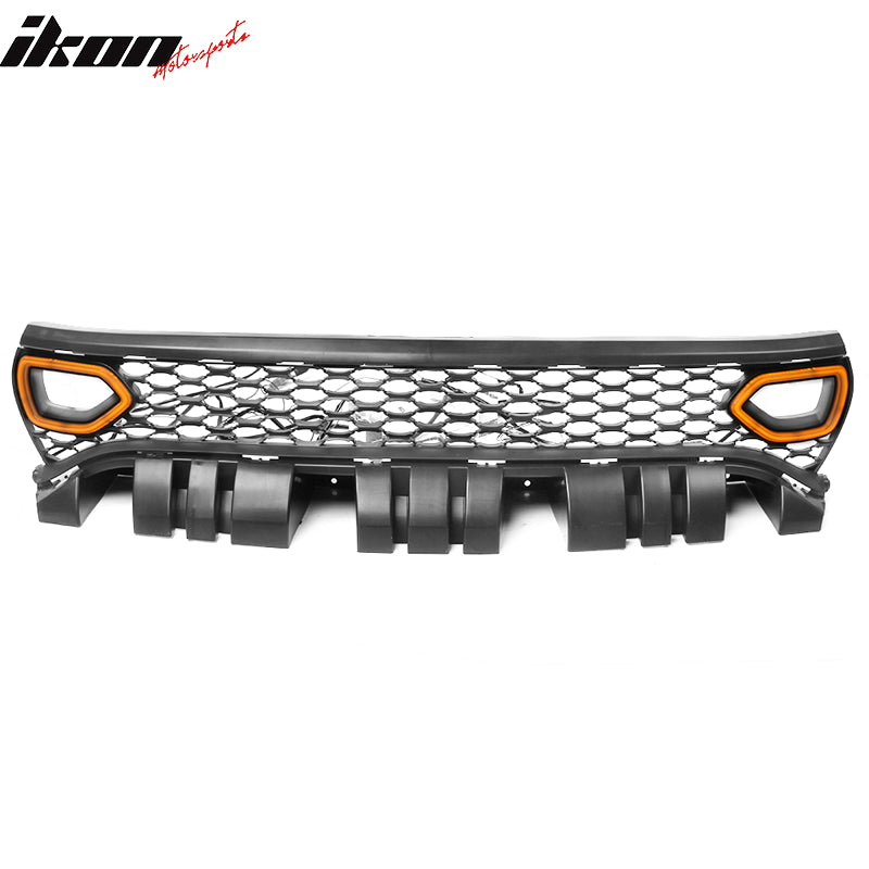 Fits 15-23 Charger SRT Scat Pack Front Upper Grille LED Lights PP