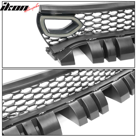 Fits 15-23 Charger SRT Scat Pack Front Upper Grille LED Lights PP