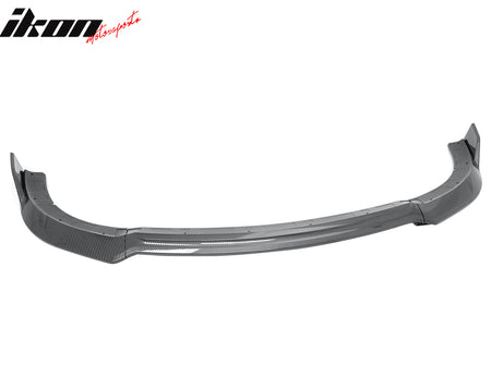 Fits 15-23 Charger SRT V4 A Style ABS Front Bumper Lip Carbon Fiber Print 3PCS
