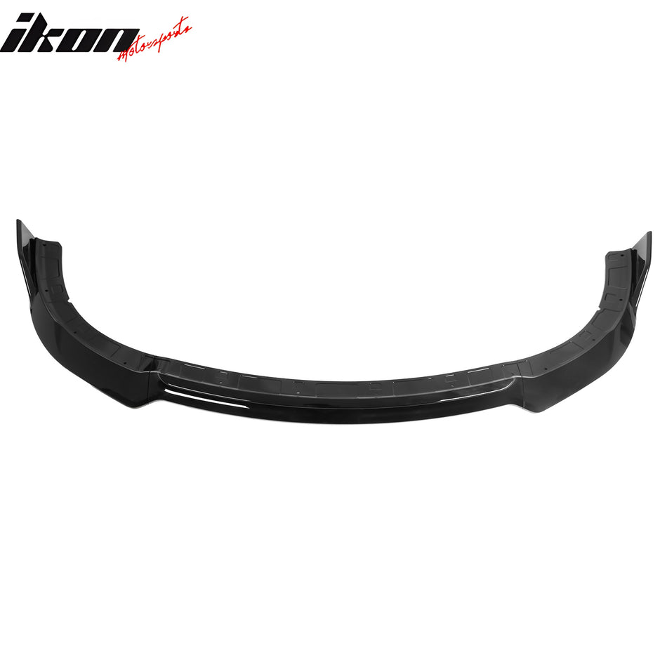 2015-2023 Dodge Charger V4 A Style Gloss Black Front Bumper Lip ABS