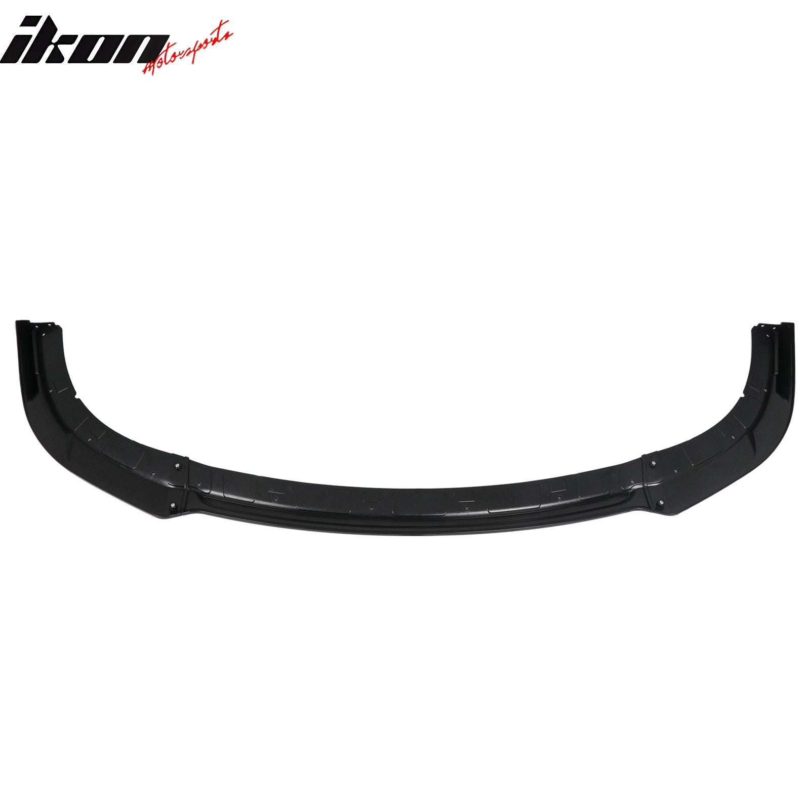 Fits 15-23 Dodge Charger SRT V4 A Style ABS Front Bumper Lip Gloss Black 3PCS