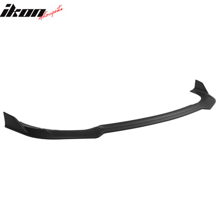 Fits 15-23 Dodge Charger SRT V4 A Style ABS Front Bumper Lip Matte Black 3PCS