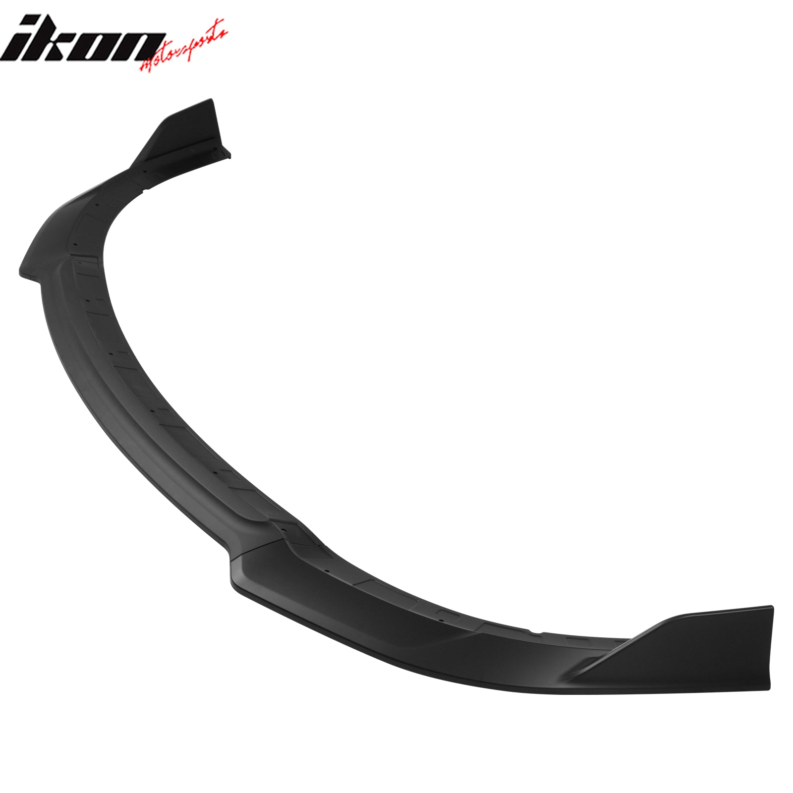 Fits 15-23 Dodge Charger SRT V4 A Style ABS Front Bumper Lip Matte Black 3PCS