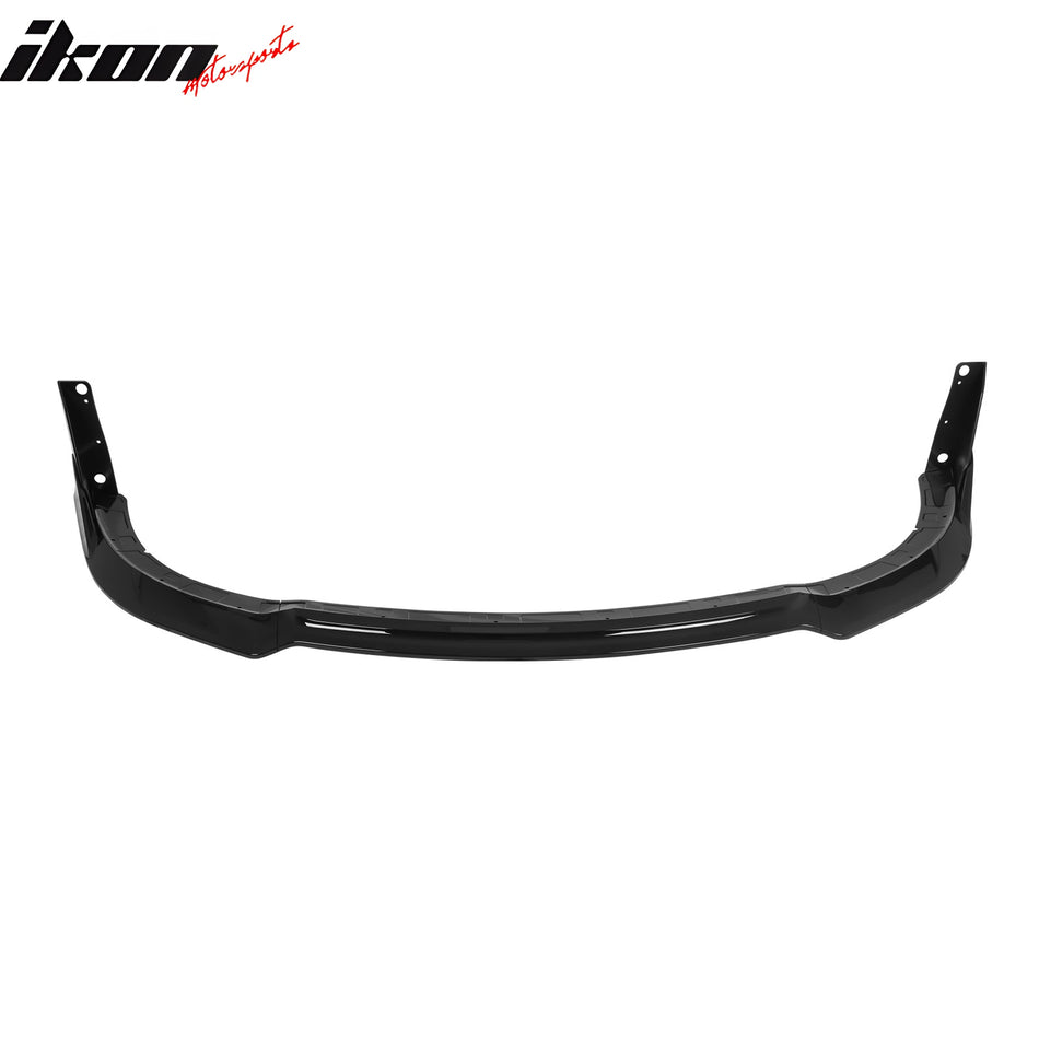 2015-2023 Dodge Charger V4 B Style Gloss Black Front Bumper Lip ABS