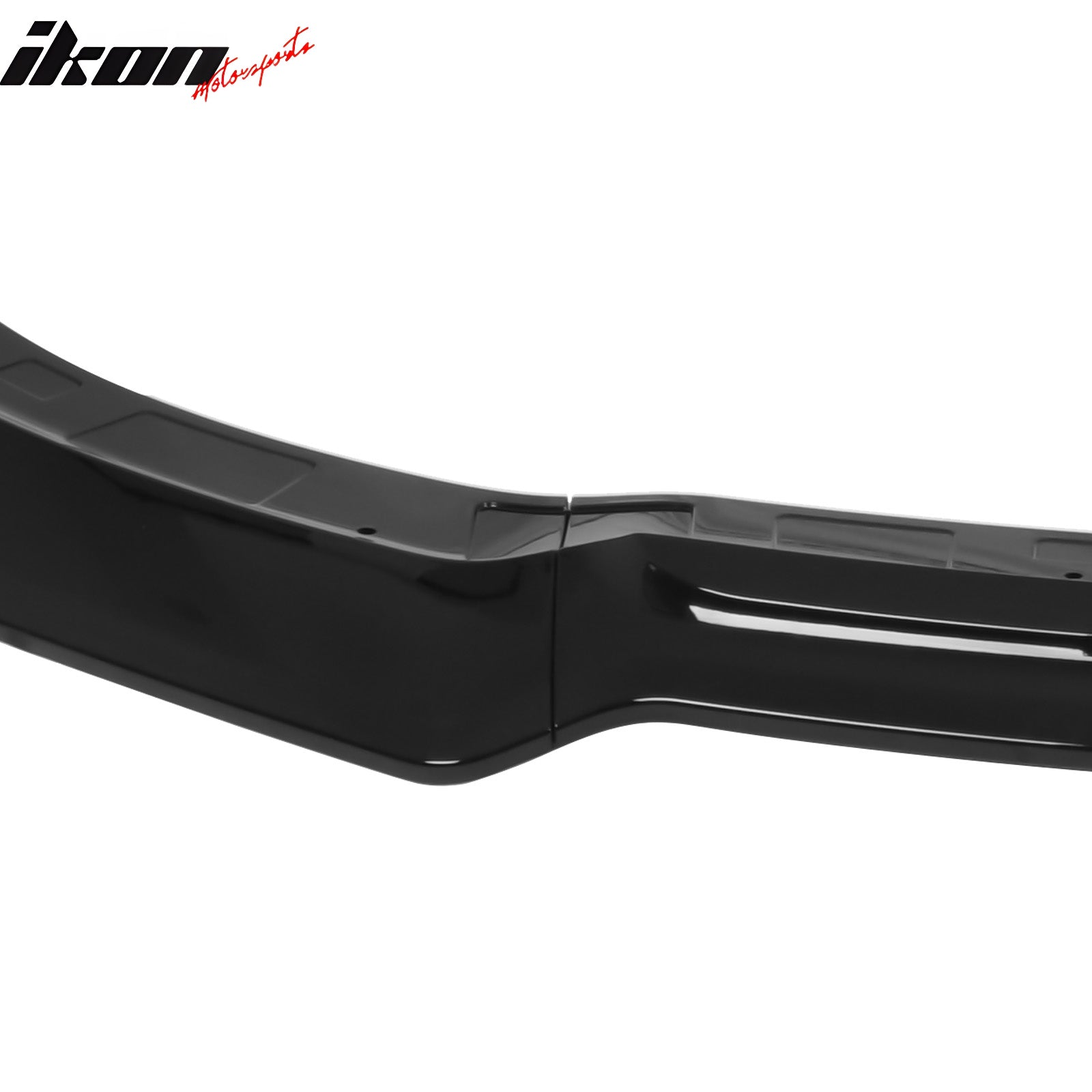 Fits 15-23 Dodge Charger SRT V4 B Style ABS Front Bumper Lip Gloss Black 5PCS