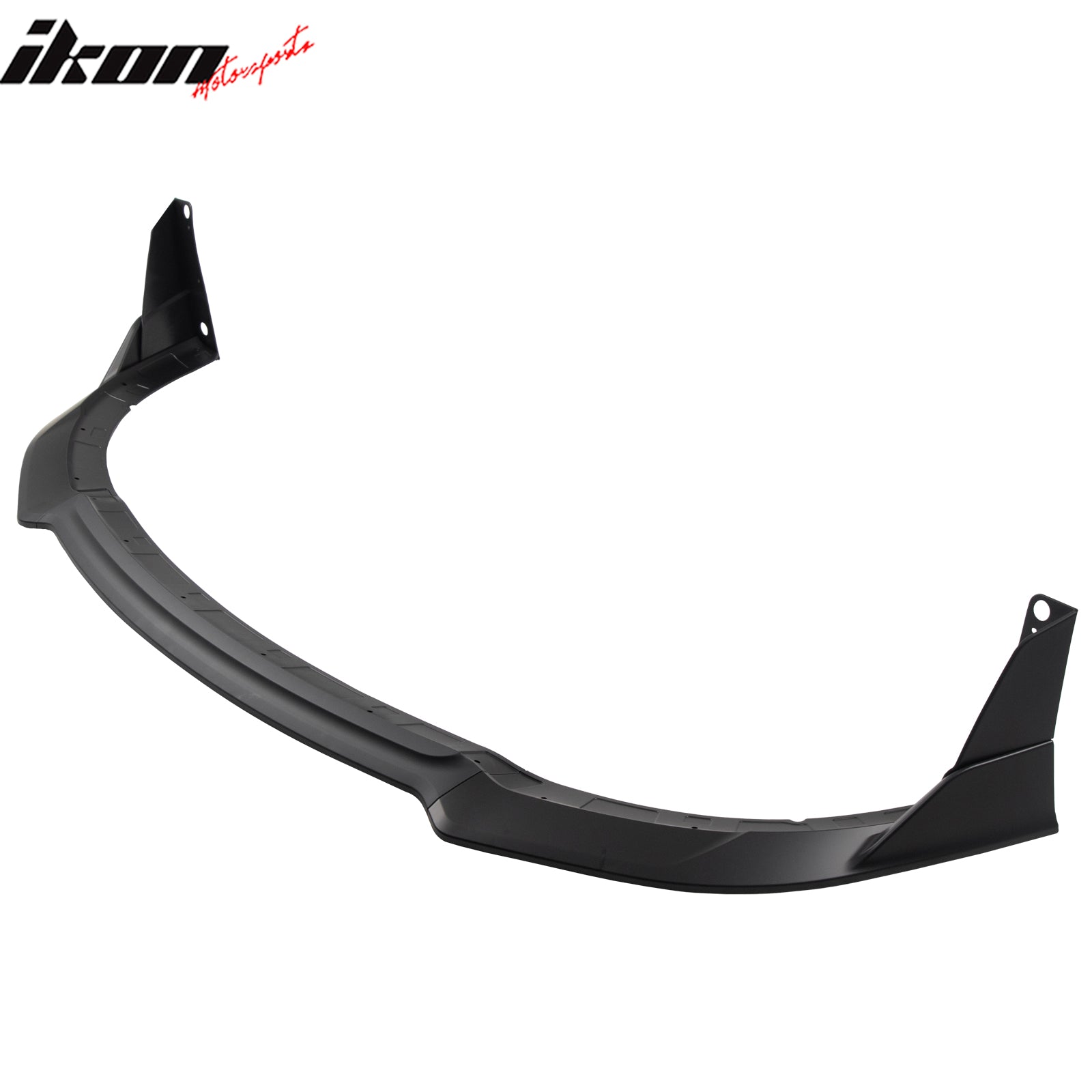 Fits 15-23 Dodge Charger SRT V4 B Style ABS Front Bumper Lip Matte Black 5PCS