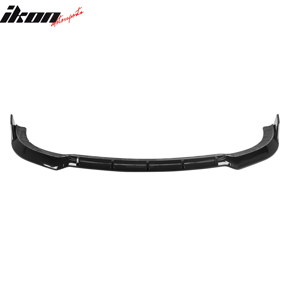 2015-2023 Dodge Charger V5 A Style Gloss Black Front Bumper Lip ABS