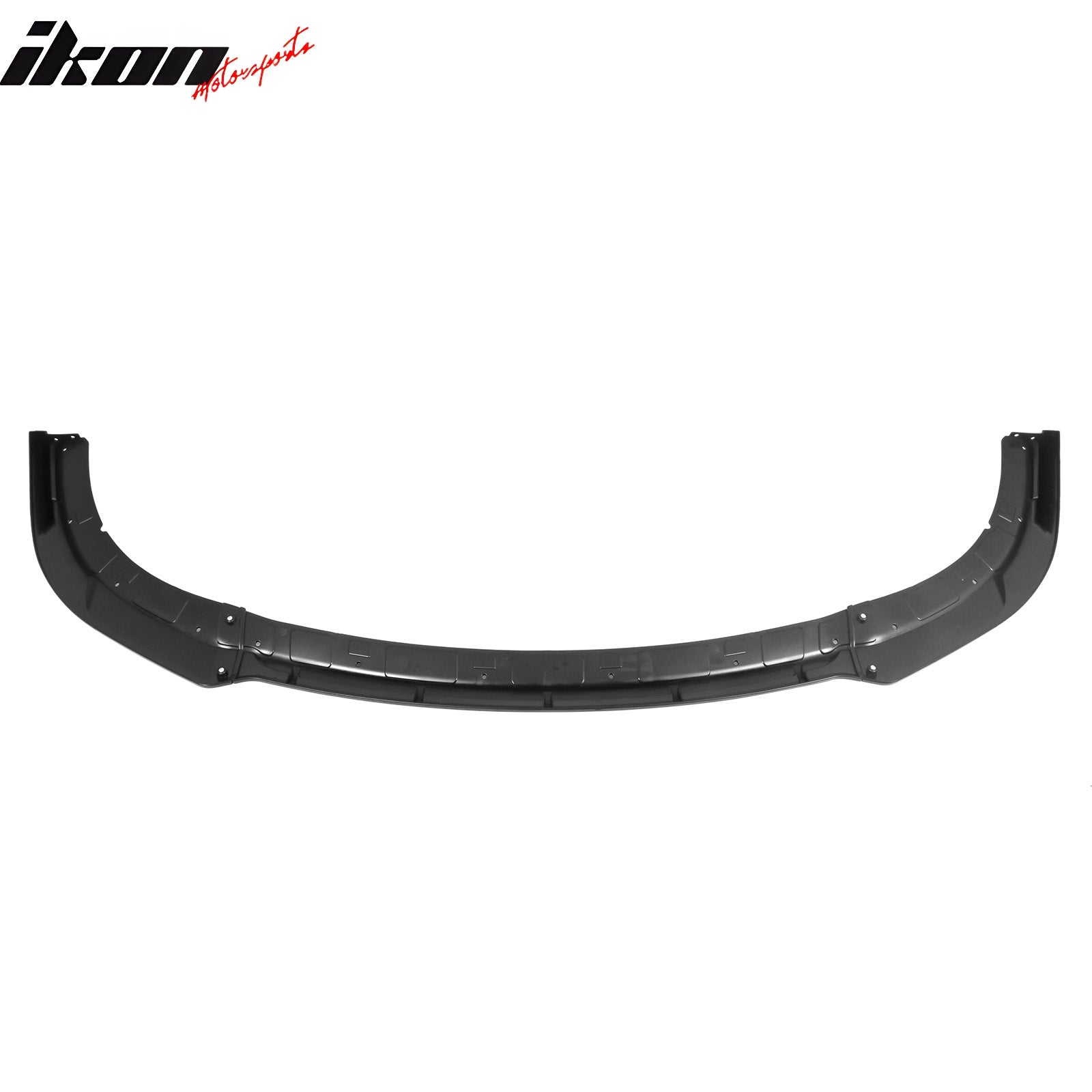 Fits 15-23 Dodge Charger SRT V5 A Style ABS Front Bumper Lip Gloss Black 3PCS