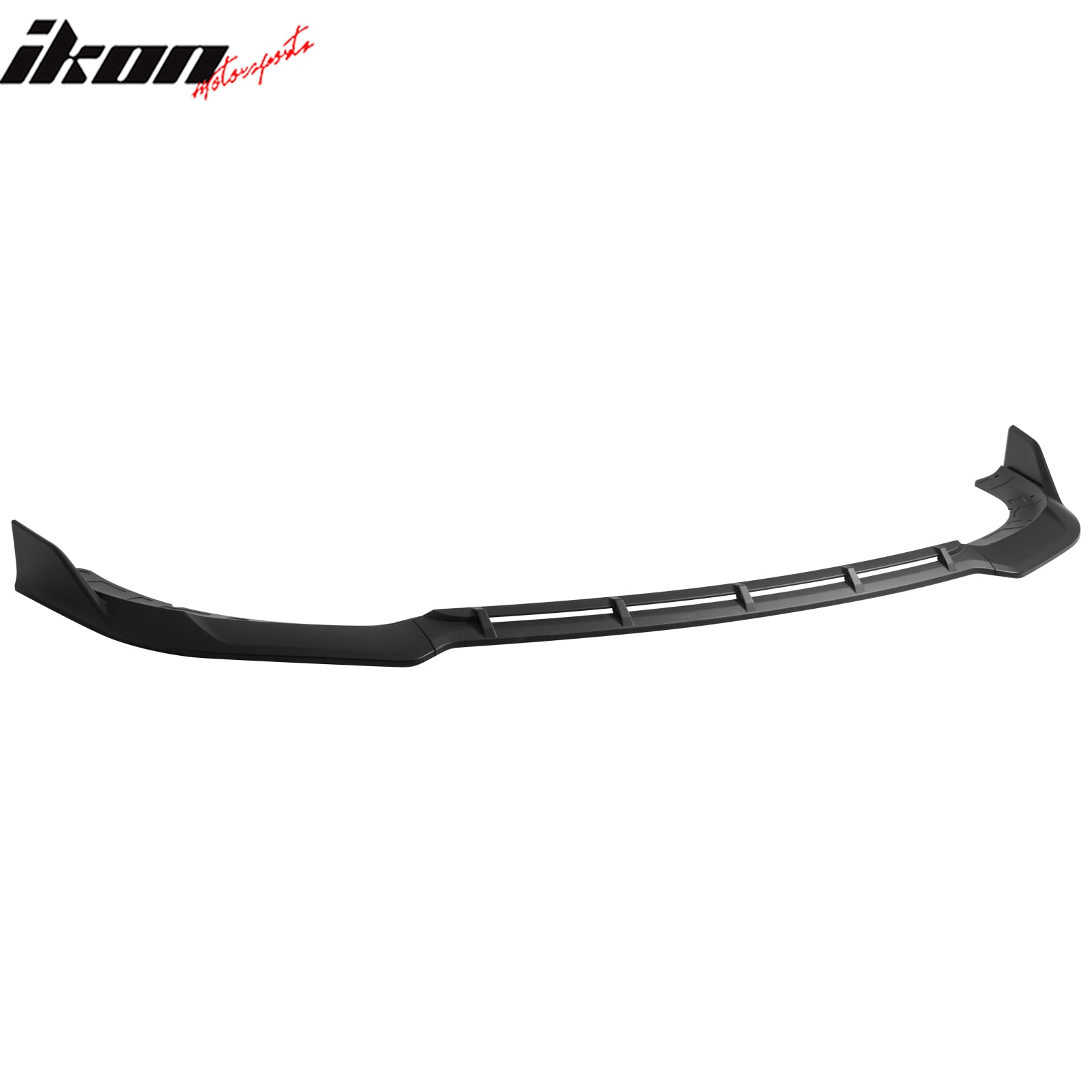 Fits 15-23 Dodge Charger SRT V5 A Style ABS Front Bumper Lip Matte Black 3PCS